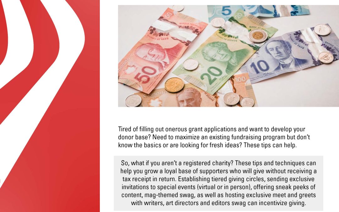Top Tips For Magazine Fundraising Beyond Grants