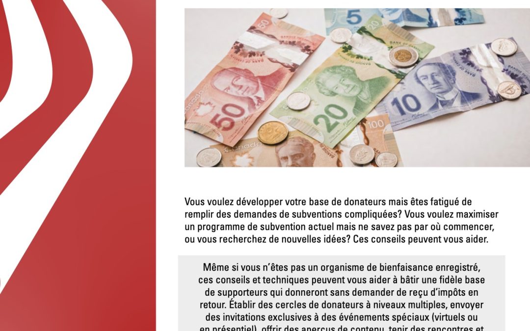 Principaux conseils pour la collecte de fonds par les magazines au-delà des subventions